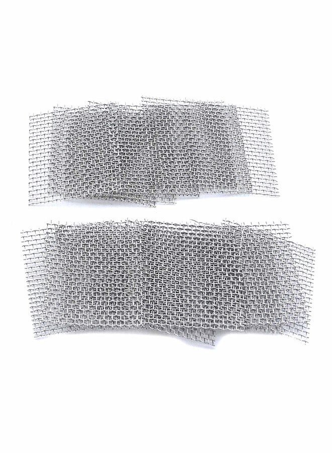 Woogim 20PCS Stainless Steel Aquatic Moss Wall Aquarium Fish Tank Wire Mesh Pad Moss Net 1.97"×1.97" - Image 5